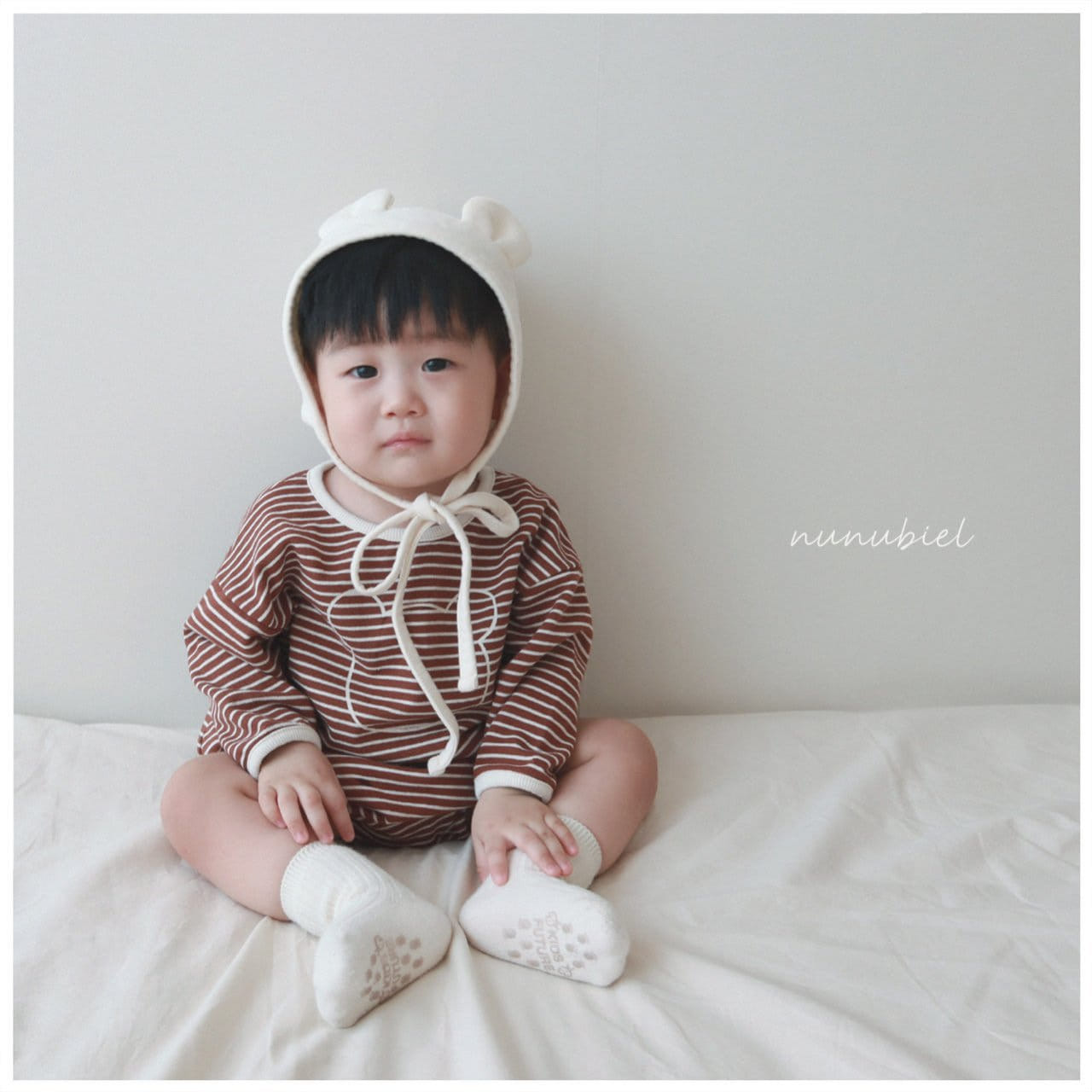 NUNUBIEL - Korean Children Fashion - #Kfashion4kids - Big Bear Bodysuit - 12