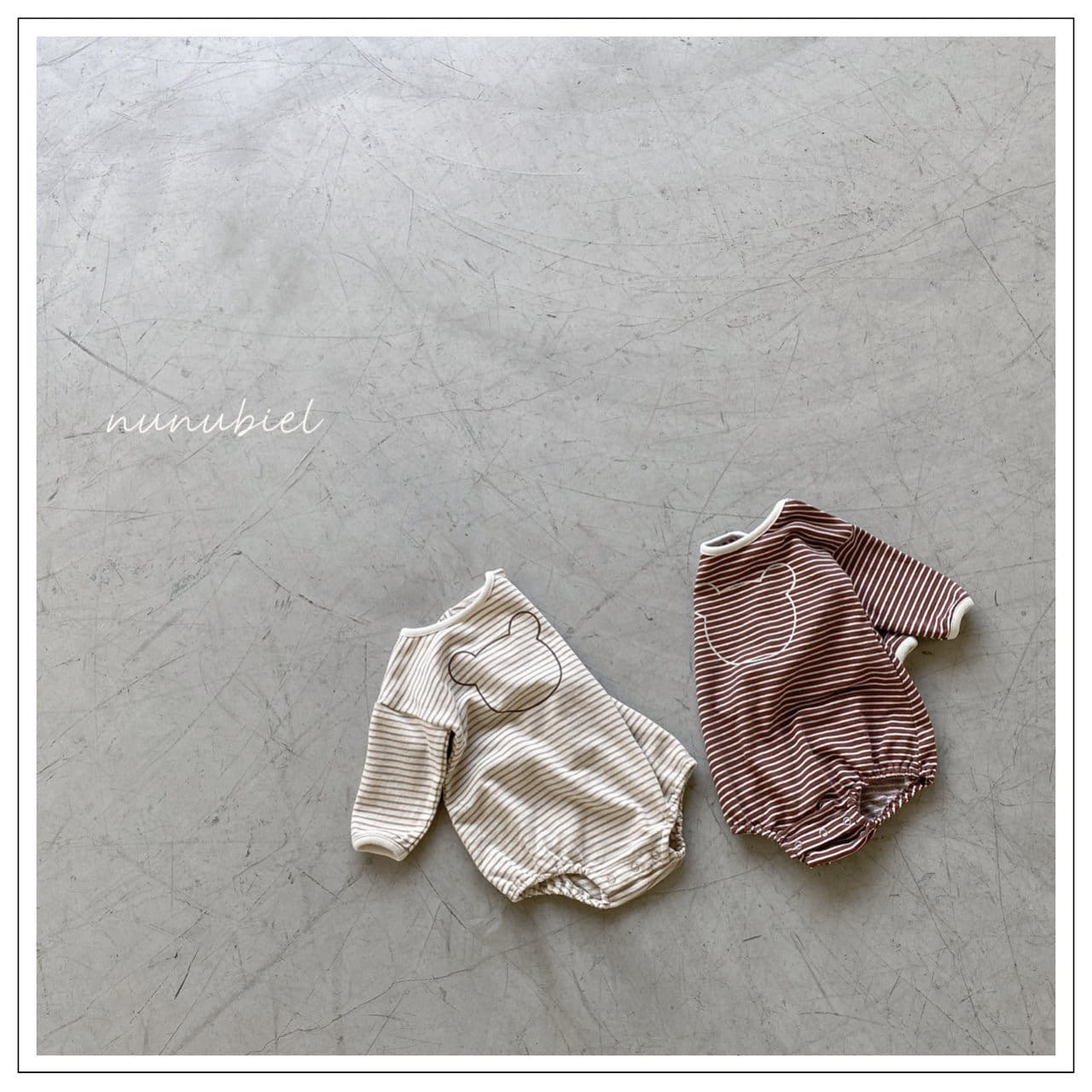 NUNUBIEL - Korean Children Fashion - #Kfashion4kids - Big Bear Bodysuit - 2
