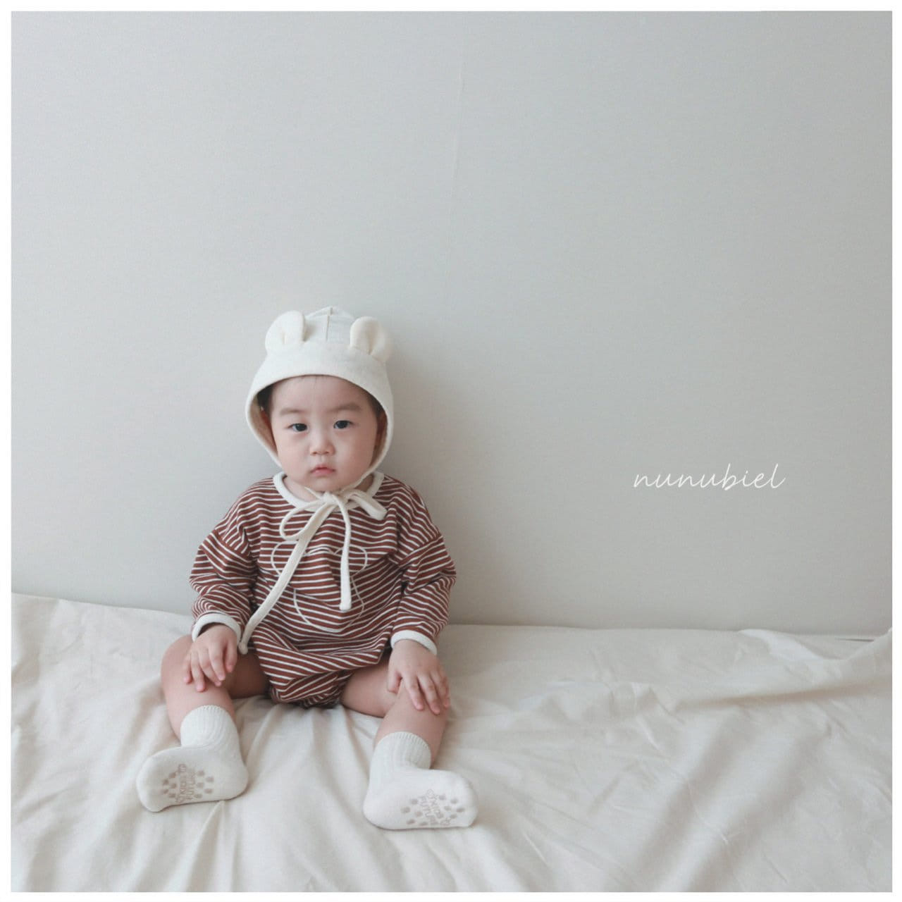 NUNUBIEL - Korean Children Fashion - #Kfashion4kids - Big Bear Bodysuit - 8