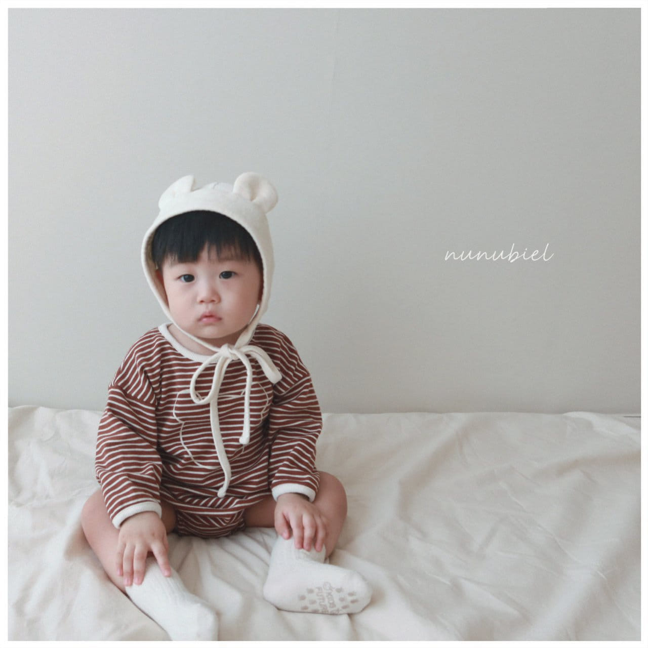 NUNUBIEL - Korean Children Fashion - #Kfashion4kids - Big Bear Bodysuit - 9