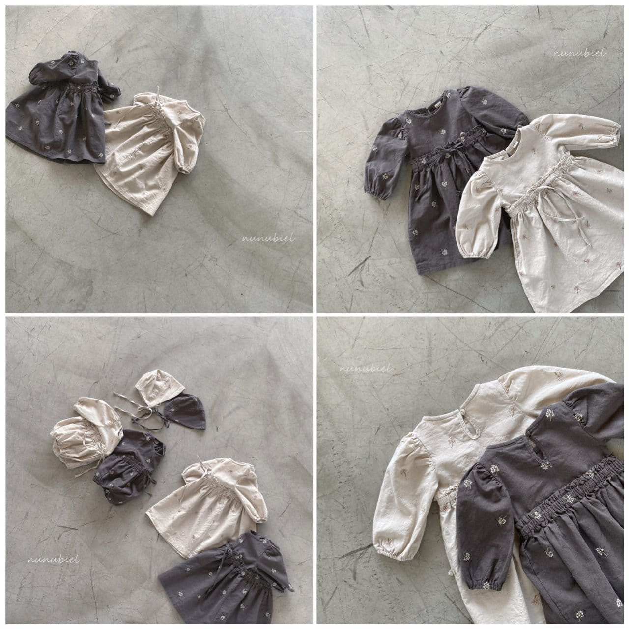 NUNUBIEL - Korean Children Fashion - #Kfashion4kids - Wind Flower One-piece - 3