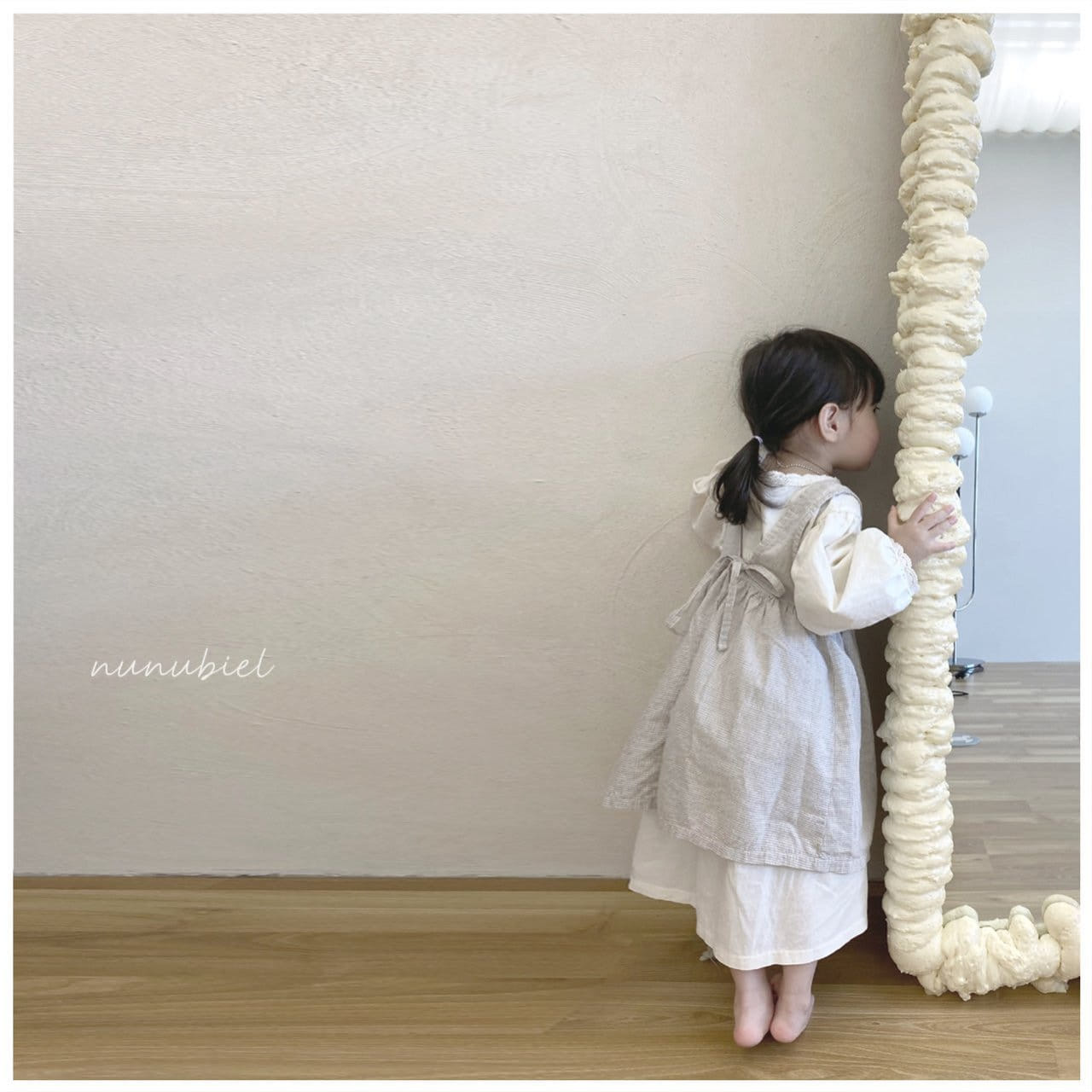 NUNUBIEL - Korean Children Fashion - #Kfashion4kids - Check Apron - 11
