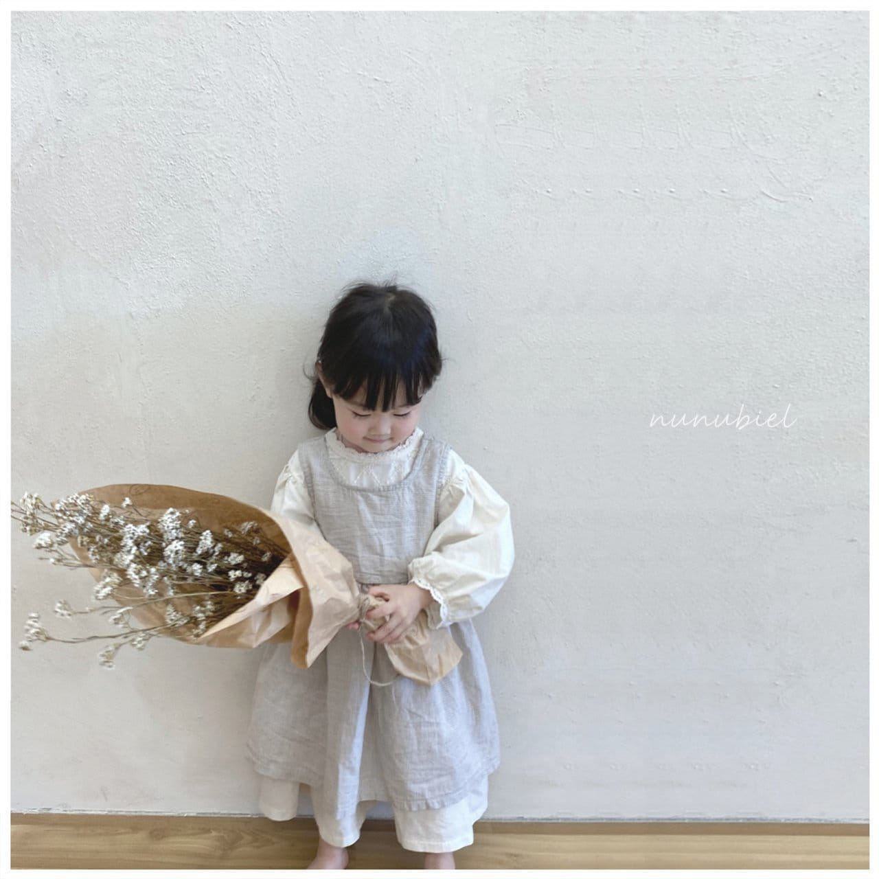 NUNUBIEL - Korean Children Fashion - #Kfashion4kids - Check Apron - 8