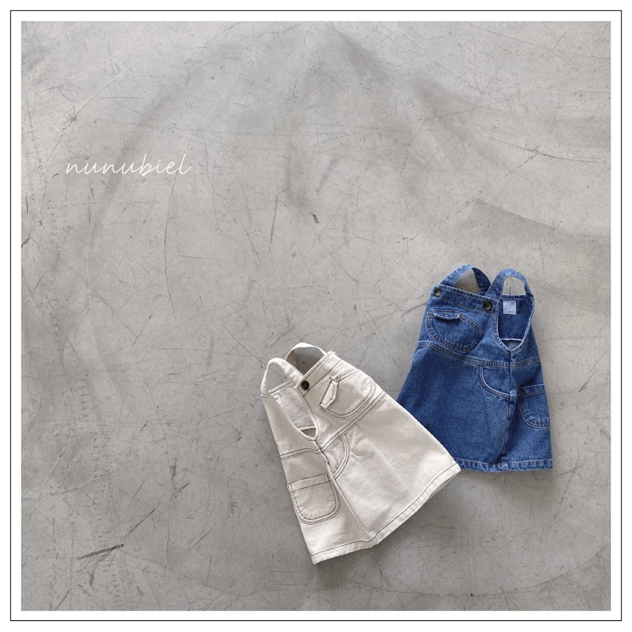 Mini Pocket Denim One Piece Kkami