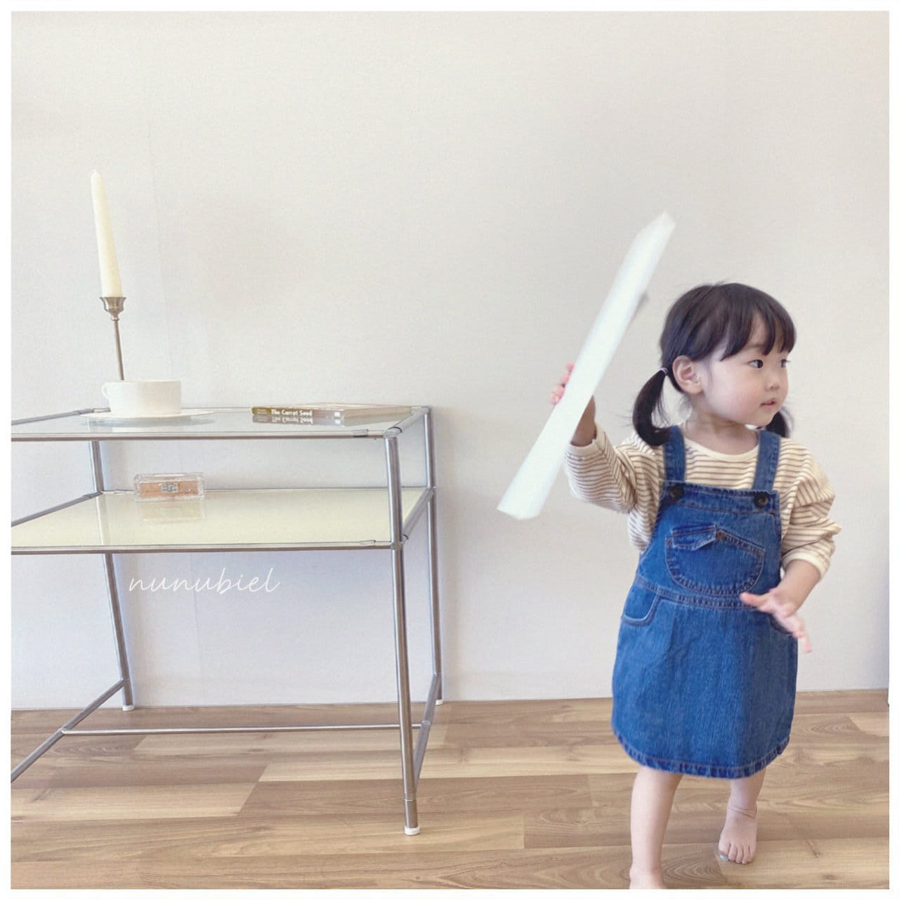 NUNUBIEL - Korean Children Fashion - #Kfashion4kids - Mini Pocket Denim One-piece - 11