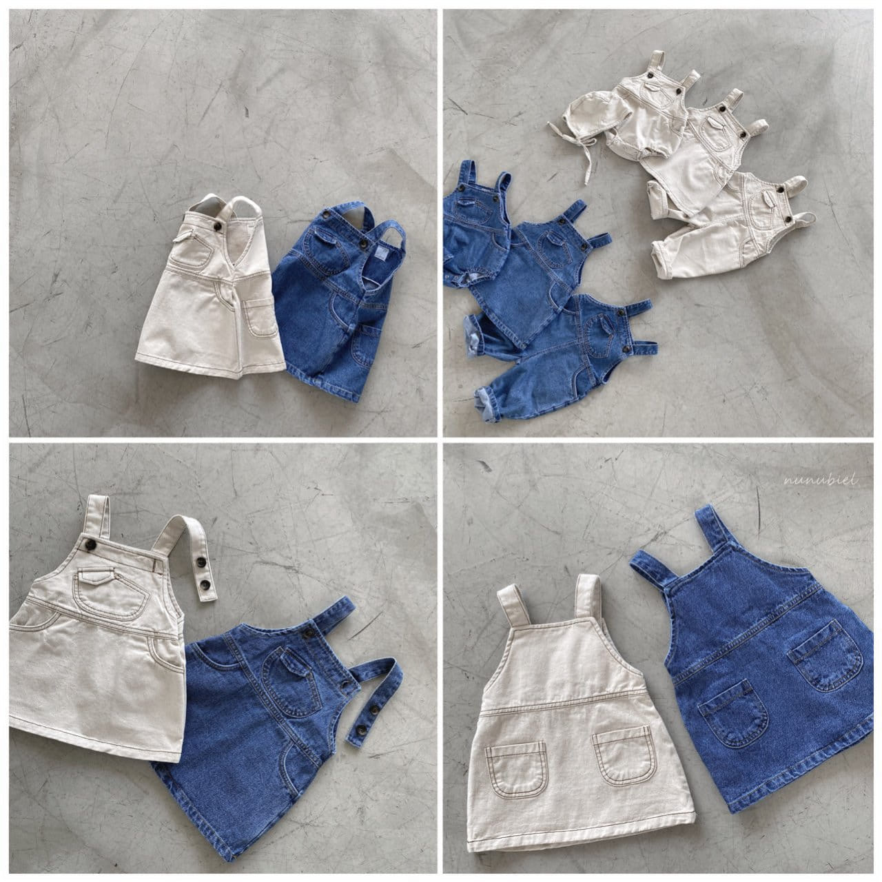 NUNUBIEL - Korean Children Fashion - #Kfashion4kids - Mini Pocket Denim One-piece - 3