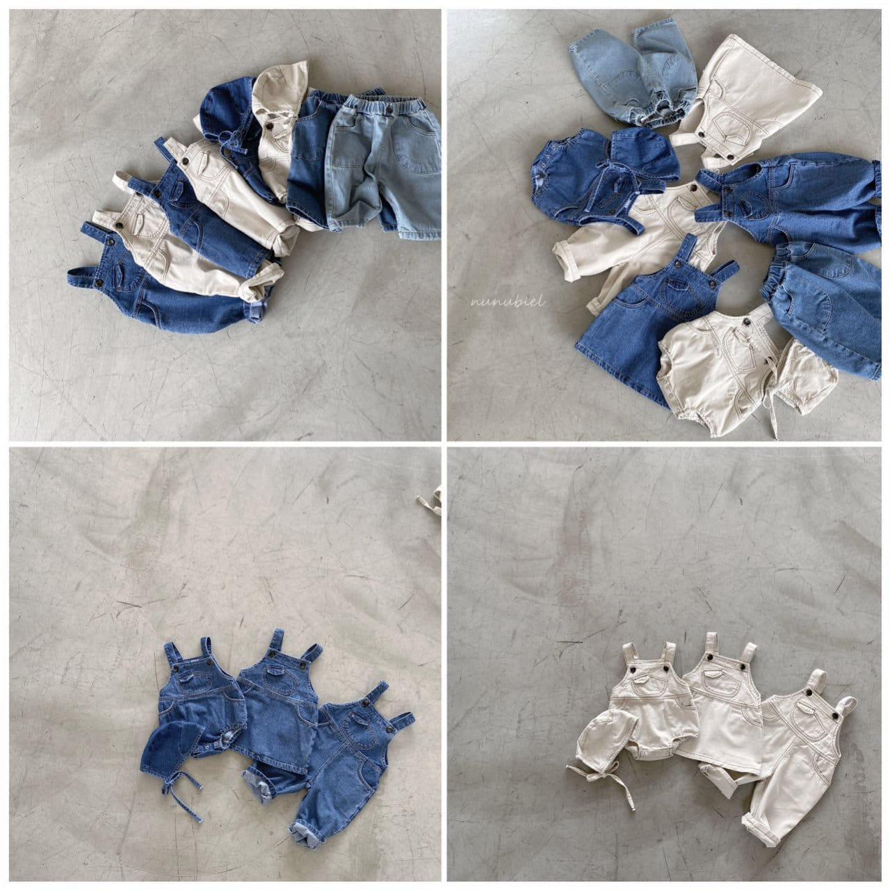 NUNUBIEL - Korean Children Fashion - #Kfashion4kids - Mini Pocket Denim One-piece - 5