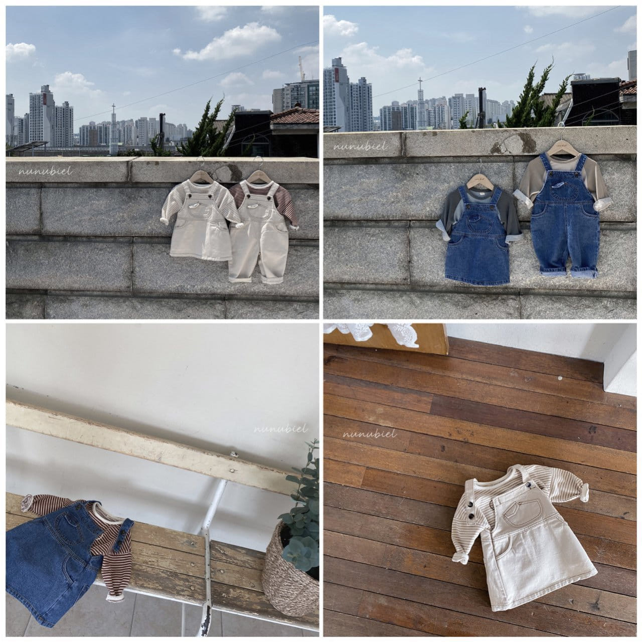 NUNUBIEL - Korean Children Fashion - #Kfashion4kids - Mini Pocket Denim One-piece - 6