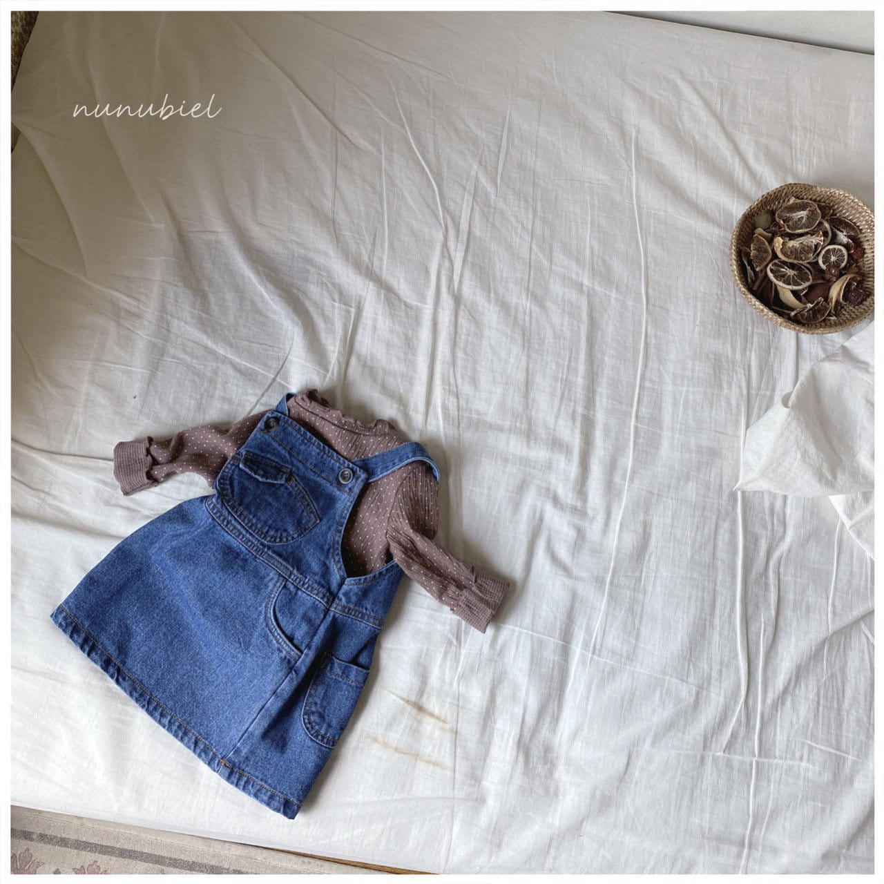 NUNUBIEL - Korean Children Fashion - #Kfashion4kids - Mini Pocket Denim One-piece - 8