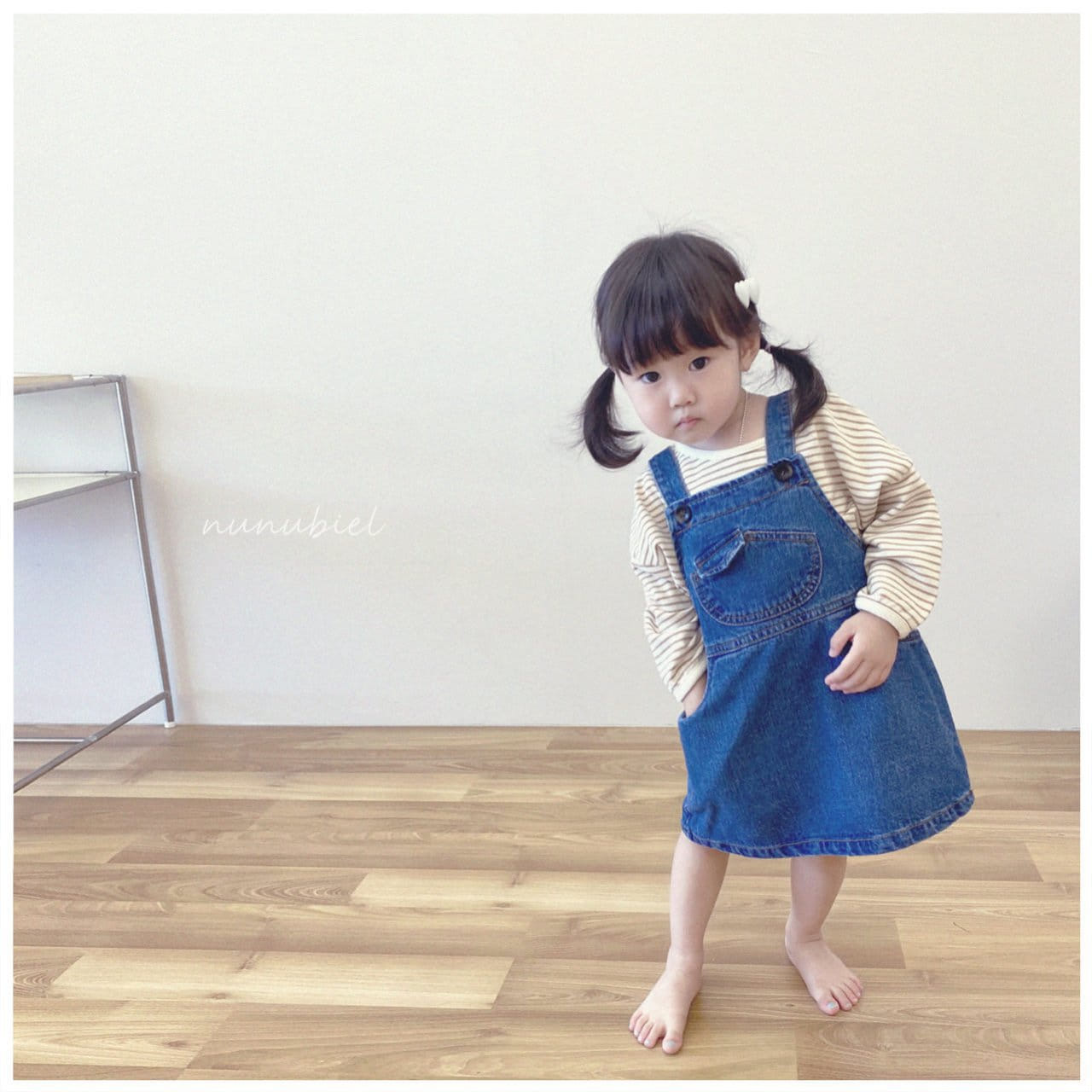 NUNUBIEL - Korean Children Fashion - #Kfashion4kids - Mini Pocket Denim One-piece - 9