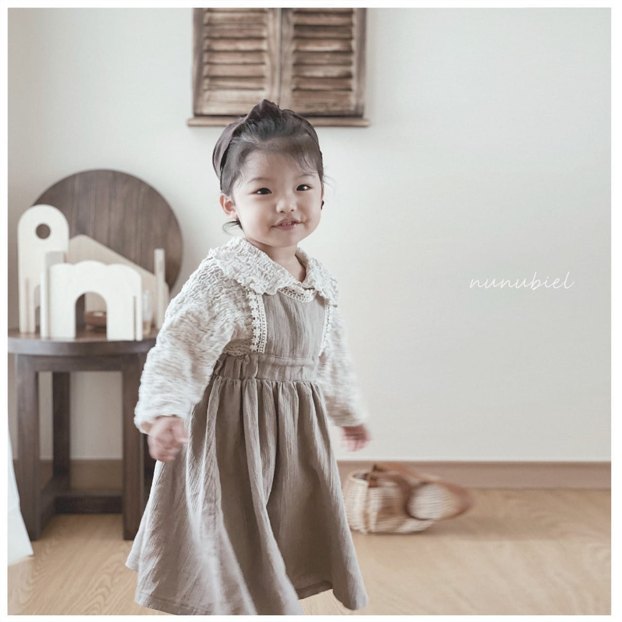 NUNUBIEL - Korean Children Fashion - #Kfashion4kids - Collar Muslin Blouse