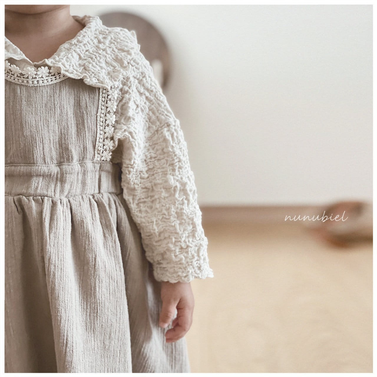NUNUBIEL - Korean Children Fashion - #Kfashion4kids - Collar Muslin Blouse - 11