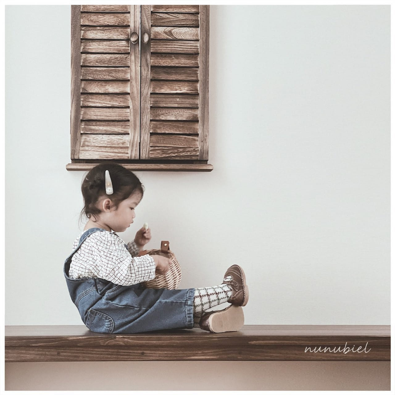 NUNUBIEL - Korean Children Fashion - #Kfashion4kids - Mini Pocket Denim Jumpsuit