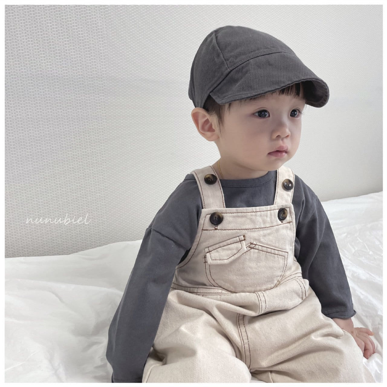NUNUBIEL - Korean Children Fashion - #Kfashion4kids - Mini Pocket Denim Jumpsuit - 12