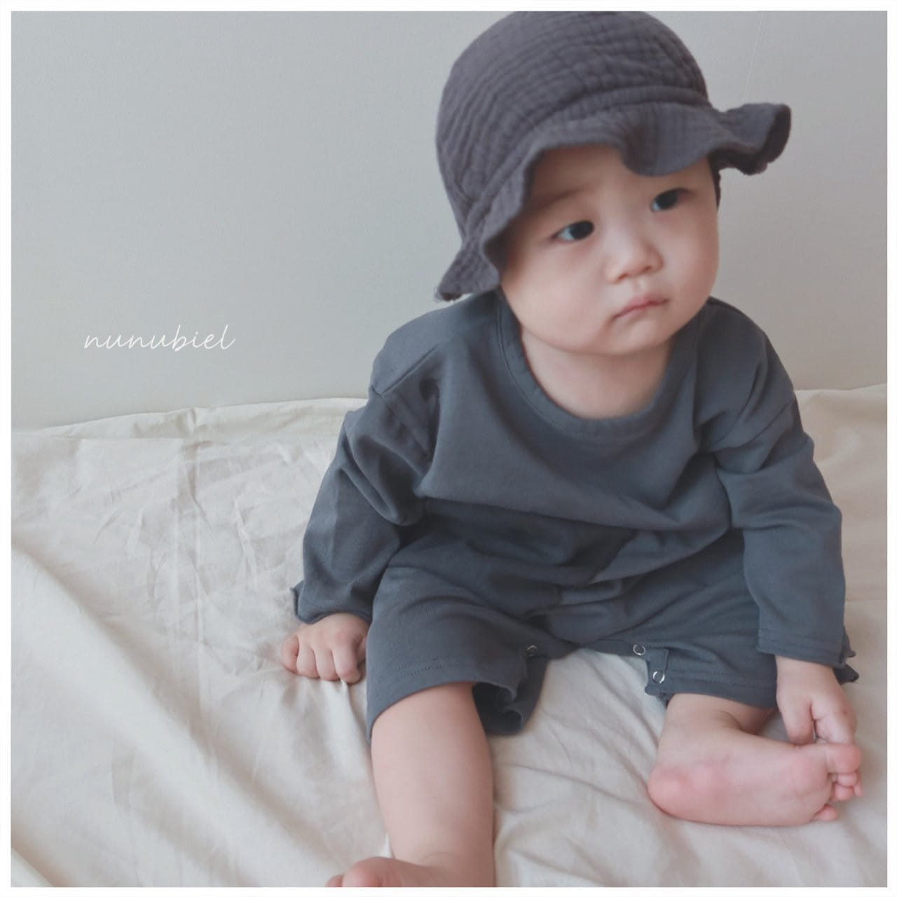 NUNUBIEL - Korean Children Fashion - #Kfashion4kids - Square Patch Bodysuit