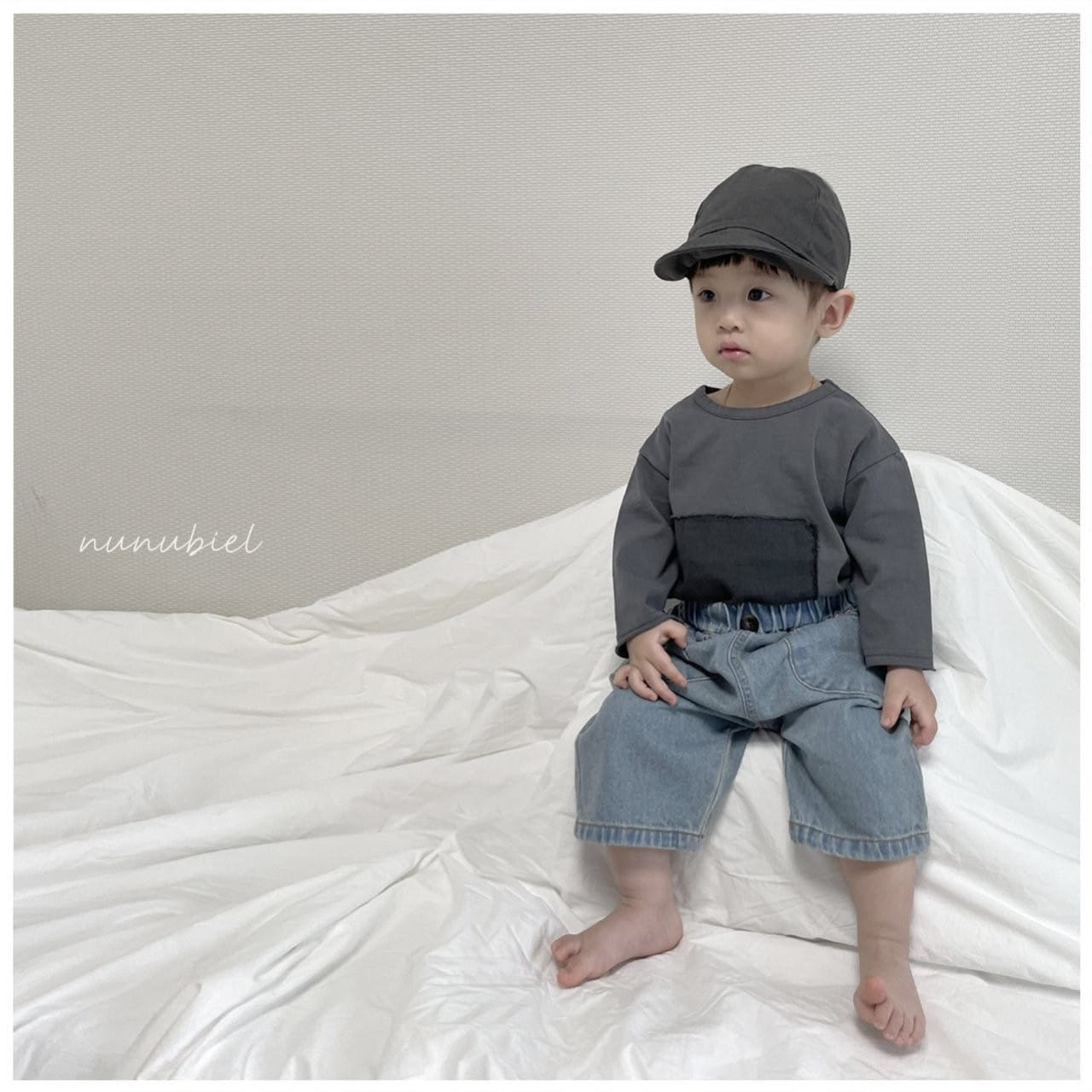 NUNUBIEL - Korean Children Fashion - #Kfashion4kids - Square Patch Tee
