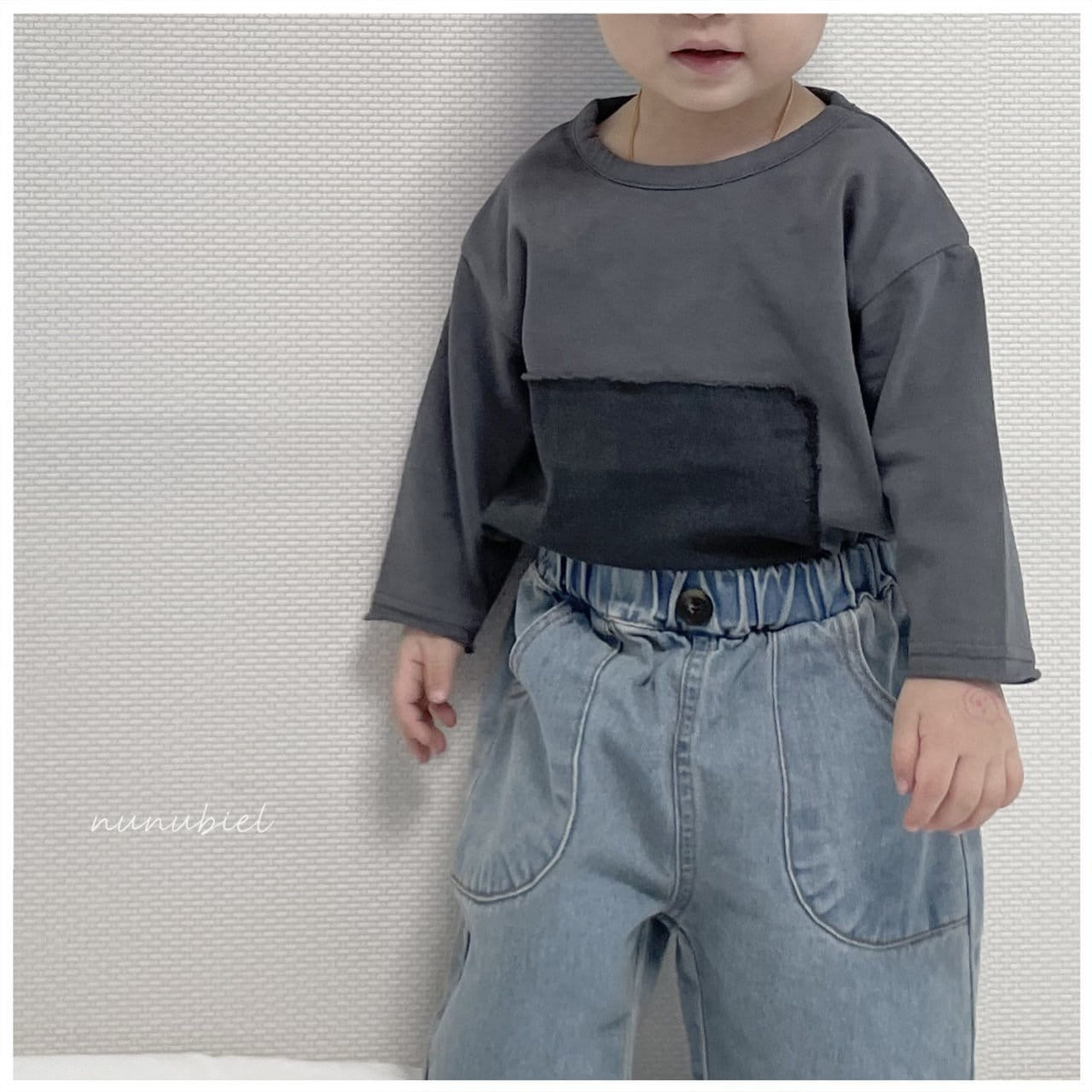 NUNUBIEL - Korean Children Fashion - #Kfashion4kids - Square Patch Tee - 10
