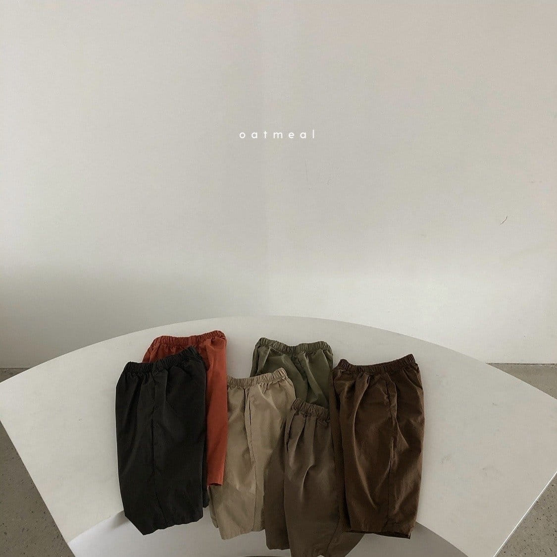 OATMEAL - Korean Children Fashion - #Kfashion4kids - Basic Cotton Pants - 9