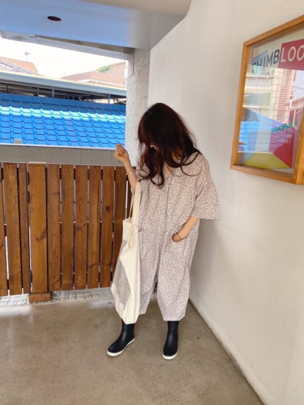 OJODEPAPA - Korean Children Fashion - #Kfashion4kids - Mom Flower Jumpsuit - 9