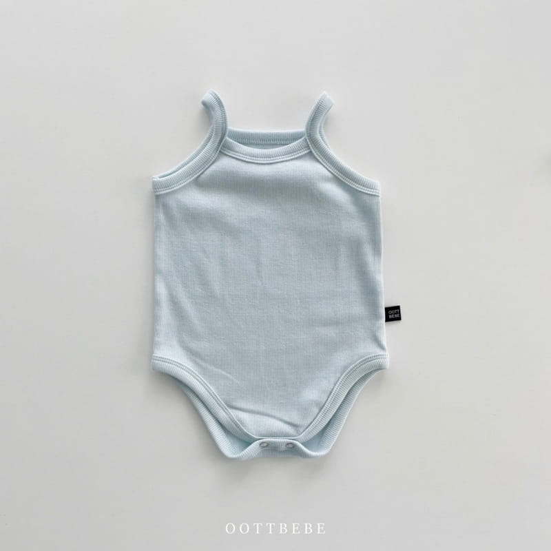 OOTT BEBE - Korean Children Fashion - #Kfashion4kids - 1+1 Pang Pang Sleeveless Bodysuit - 5