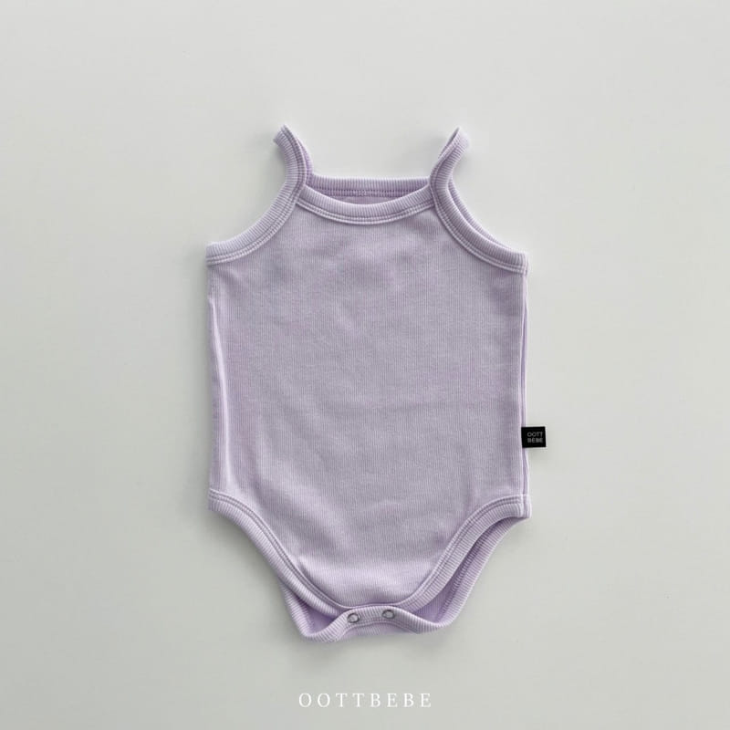 OOTT BEBE - Korean Children Fashion - #Kfashion4kids - 1+1 Pang Pang Sleeveless Bodysuit - 7