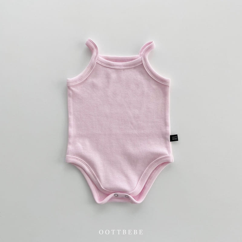 OOTT BEBE - Korean Children Fashion - #Kfashion4kids - 1+1 Pang Pang Sleeveless Bodysuit - 8