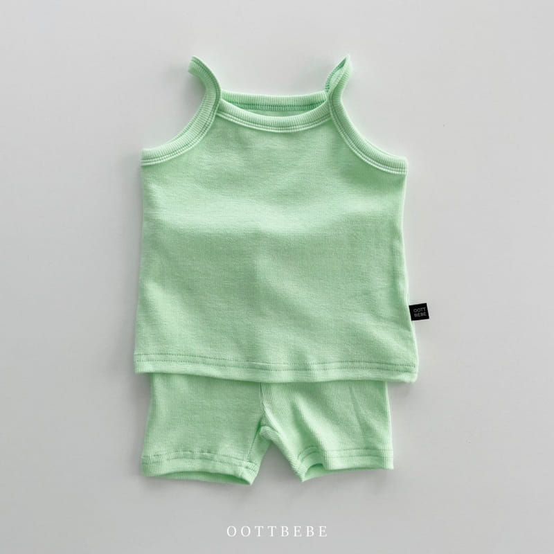 OOTT BEBE - Korean Children Fashion - #Kfashion4kids - 1+1 Pang Pang Sleeveless Easywear - 4