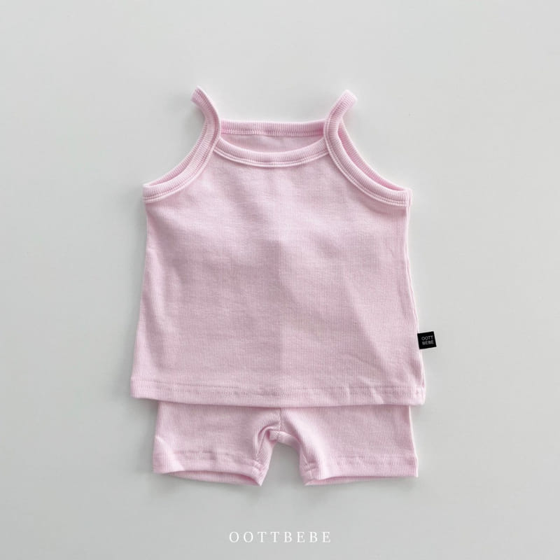 OOTT BEBE - Korean Children Fashion - #Kfashion4kids - 1+1 Pang Pang Sleeveless Easywear - 6