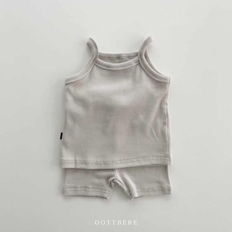 OOTT BEBE - Korean Children Fashion - #Kfashion4kids - 1+1 Pang Pang Sleeveless Easywear - 7