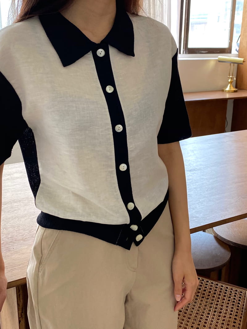 PARSLEY - Korean Children Fashion - #Kfashion4kids - Under Collar Shirt