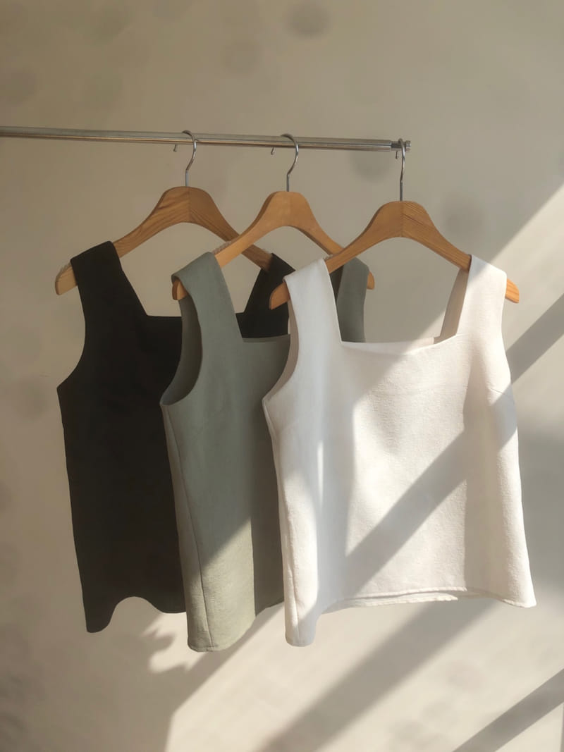 REZUMAR - Korean Children Fashion - #Kfashion4kids - Square Sleeveless Blouse - 4