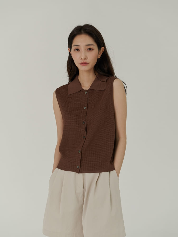 RICOTTA - Korean Children Fashion - #Kfashion4kids - Avenue Sleeveless Cardigan - 3