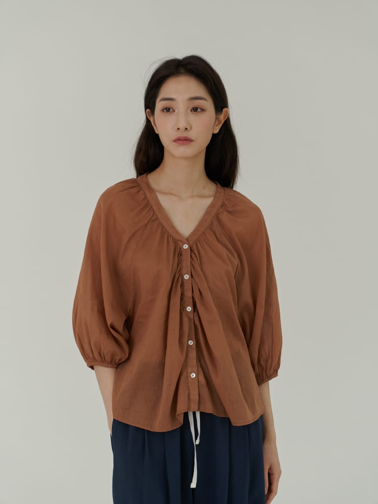 RICOTTA - Korean Children Fashion - #Kfashion4kids - Shirring Linen Blouse - 3