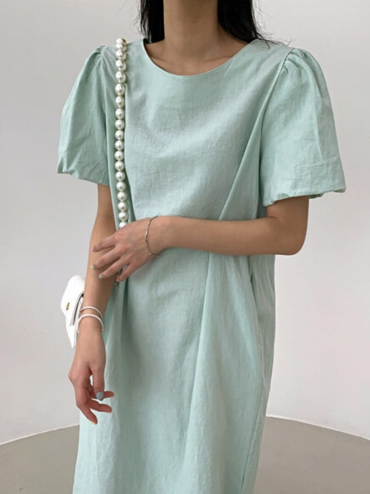RIPPLE - Korean Children Fashion - #Kfashion4kids - Kid Linen One-piece - 3