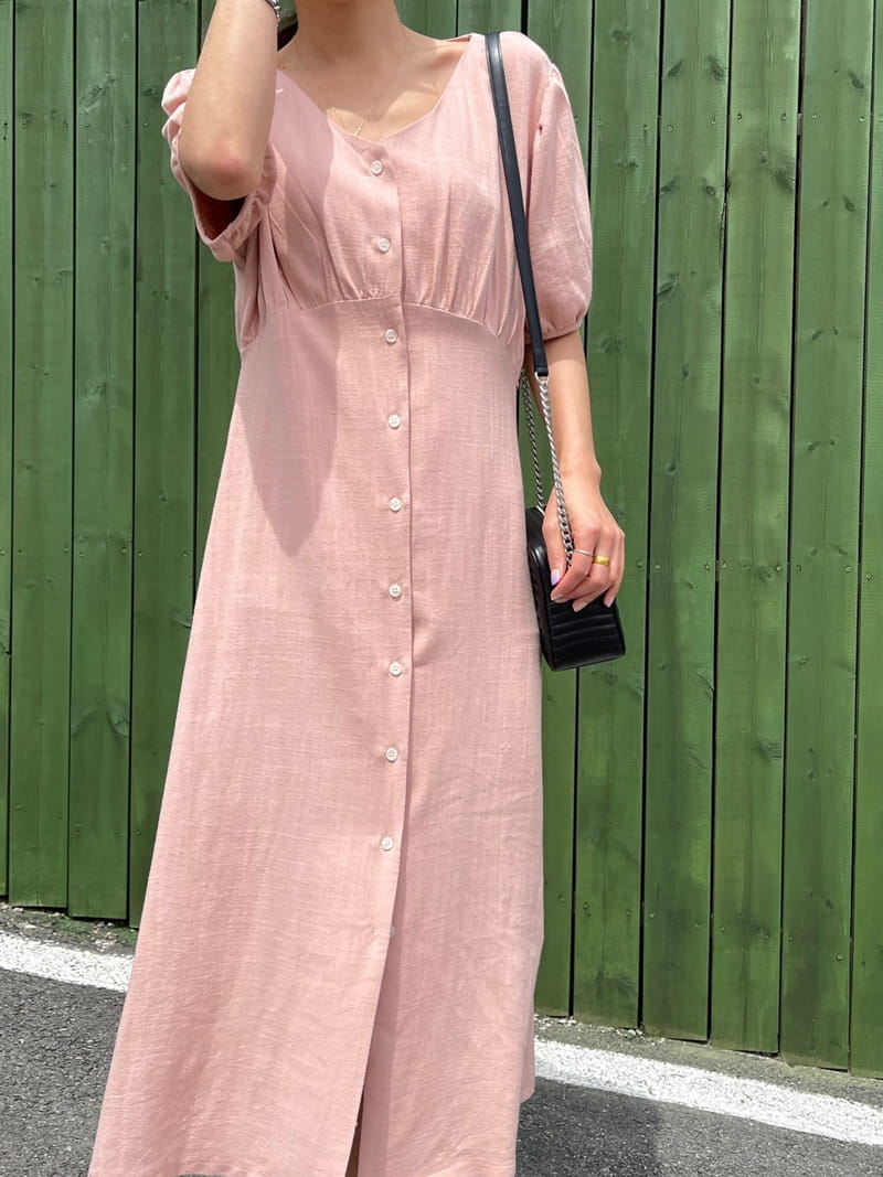 RIPPLE - Korean Children Fashion - #Kfashion4kids - From Linen One-piece