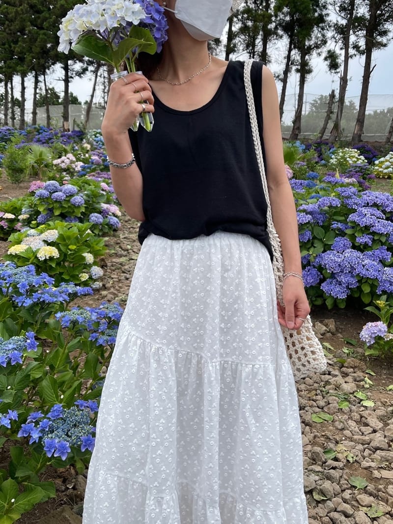 RIPPLE - Korean Children Fashion - #Kfashion4kids - solar embroidered skirt