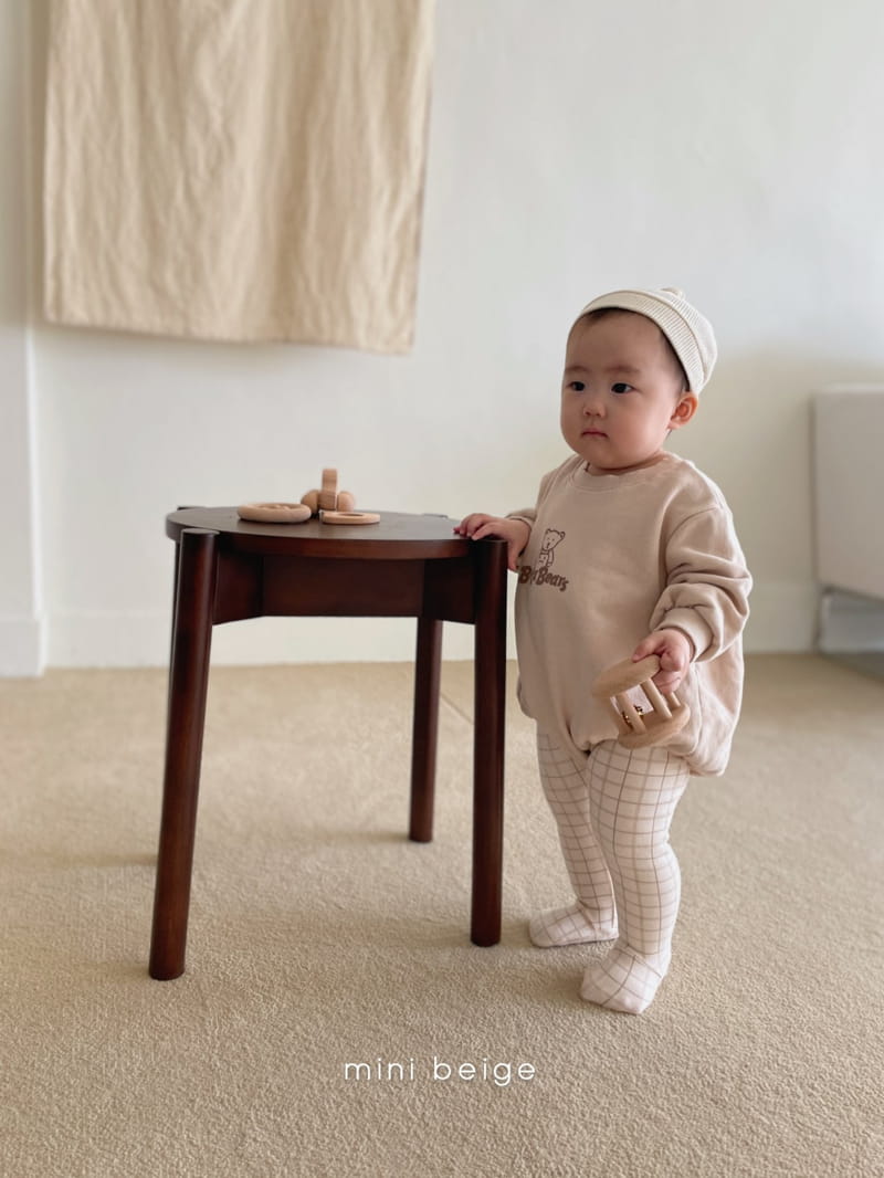 THE BEIGE - Korean Children Fashion - #Kfashion4kids - Bear Bodysuit - 8