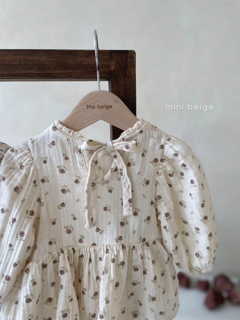THE BEIGE - Korean Children Fashion - #Kfashion4kids - Puff Skirt Bodysuit - 3