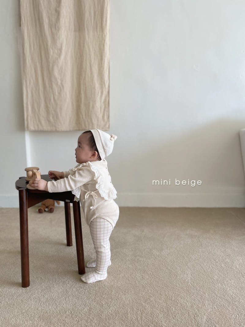 THE BEIGE - Korean Children Fashion - #Kfashion4kids - Waffle Cape - 11