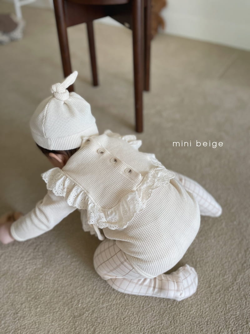 THE BEIGE - Korean Children Fashion - #Kfashion4kids - Waffle Cape - 12