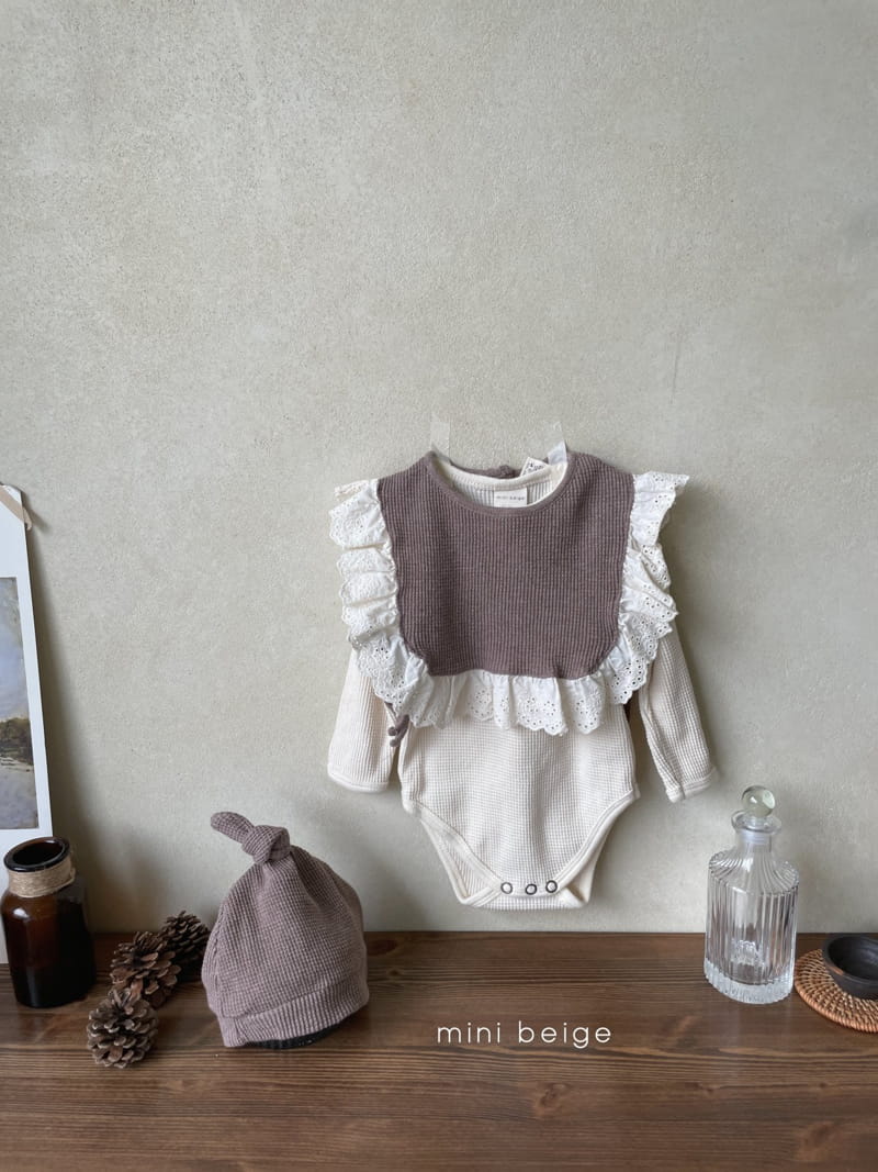 THE BEIGE - Korean Children Fashion - #Kfashion4kids - Waffle Cape - 2