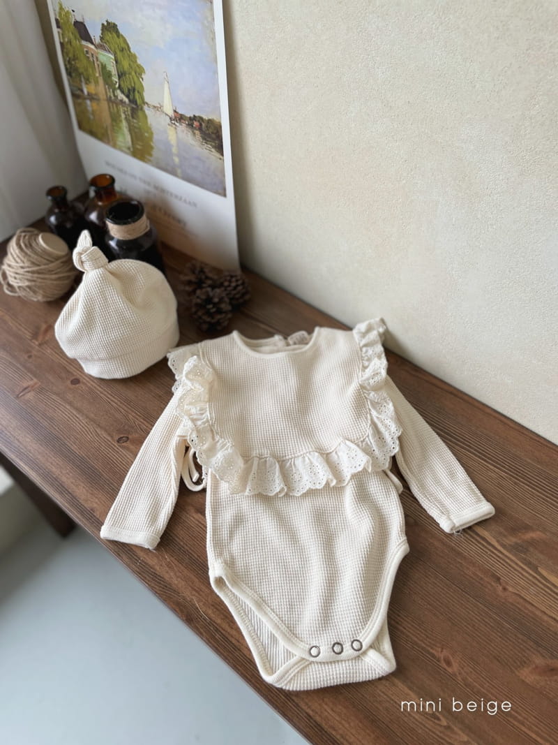 THE BEIGE - Korean Children Fashion - #Kfashion4kids - Waffle Cape - 5