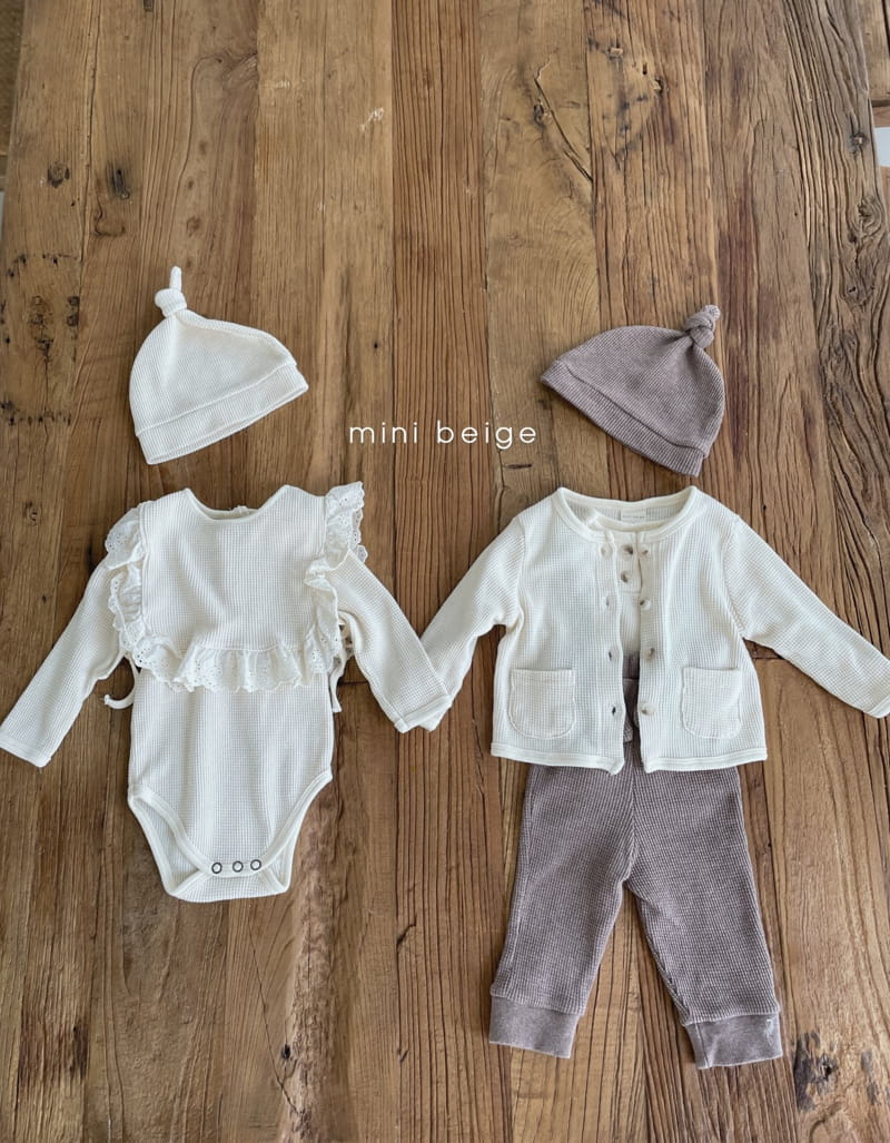 THE BEIGE - Korean Children Fashion - #Kfashion4kids - Waffle Cape - 7