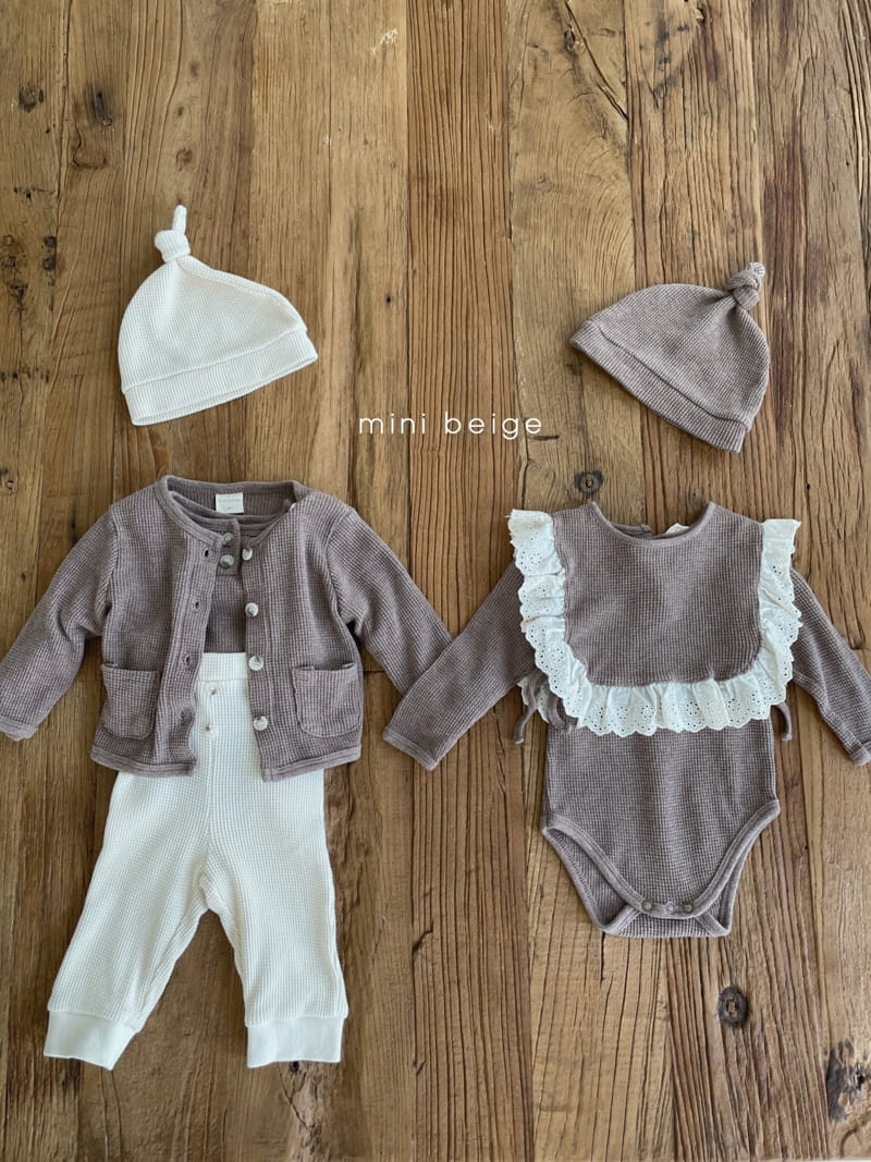 THE BEIGE - Korean Children Fashion - #Kfashion4kids - Waffle Cape - 8