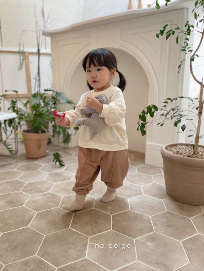 THE BEIGE - Korean Children Fashion - #Kfashion4kids - Pintuck Jogger Pants - 10