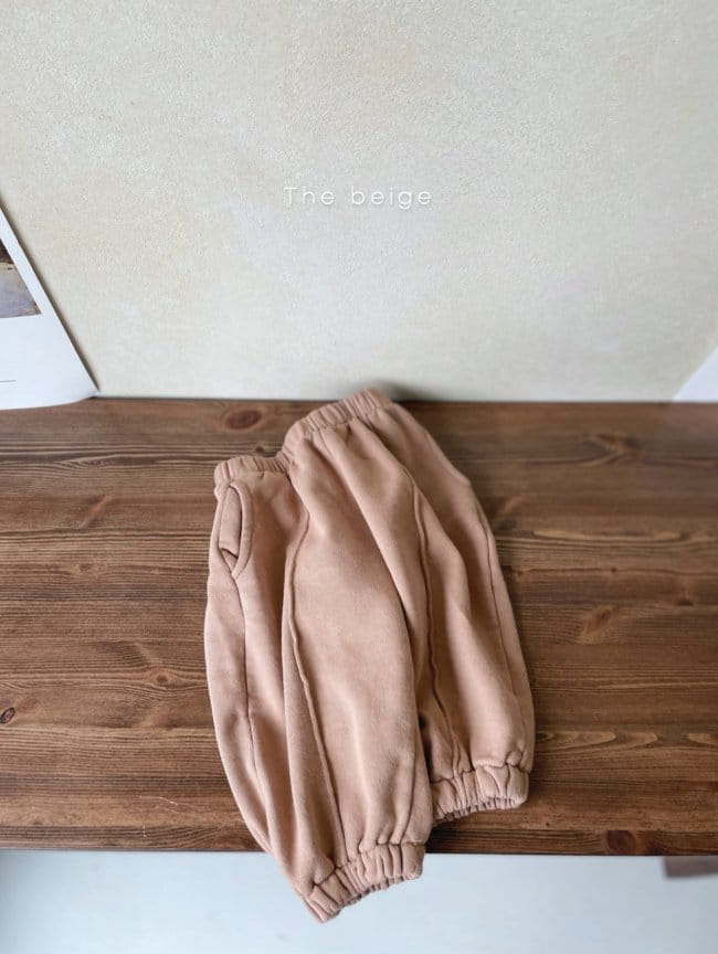 THE BEIGE - Korean Children Fashion - #Kfashion4kids - Pintuck Jogger Pants - 4