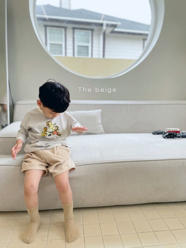 THE BEIGE - Korean Children Fashion - #Kfashion4kids - Corduroy Half Pants - 11