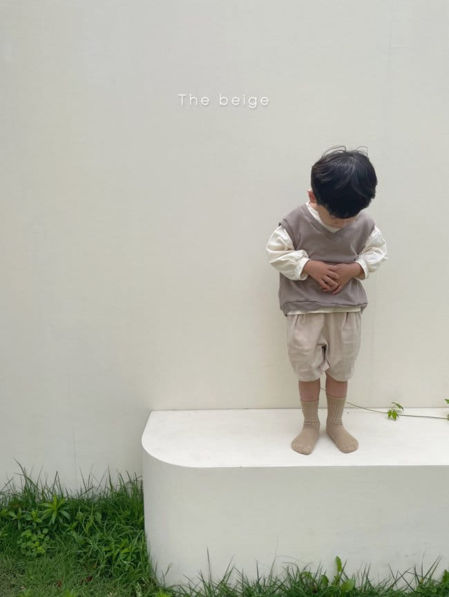 THE BEIGE - Korean Children Fashion - #Kfashion4kids - Corduroy Half Pants - 4