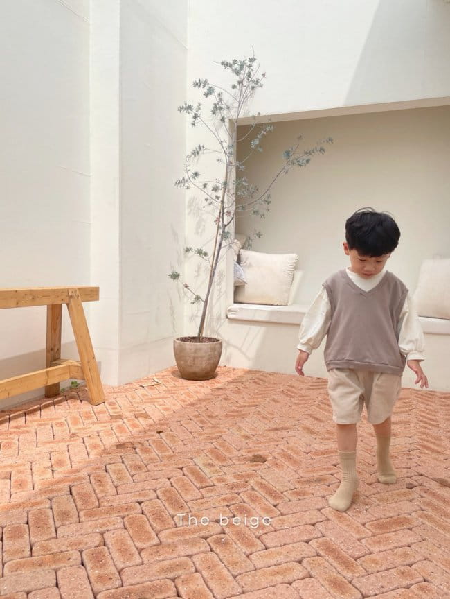 THE BEIGE - Korean Children Fashion - #Kfashion4kids - Corduroy Half Pants - 5