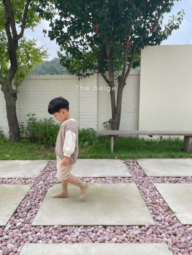 THE BEIGE - Korean Children Fashion - #Kfashion4kids - Corduroy Half Pants - 6